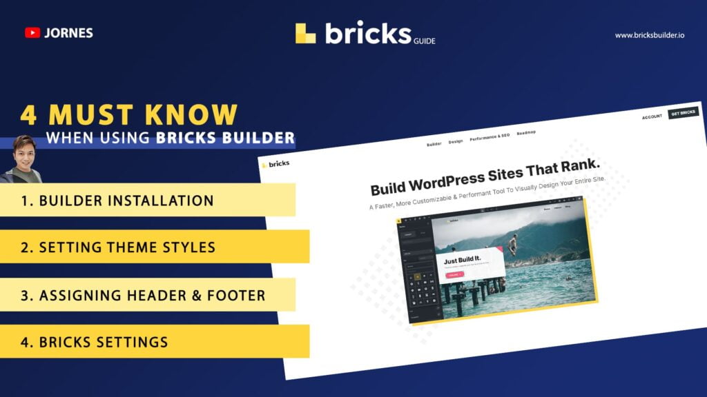 four must know when using bricks builder