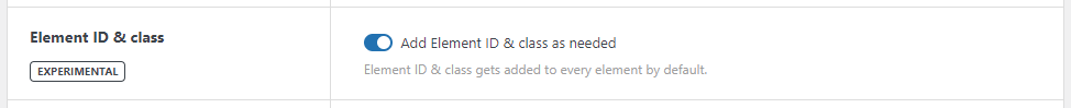 Add IDs/Class as needed
